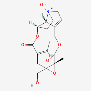 molecular formula C18H23NO7 B13448788 Erucifolin N-oxide 