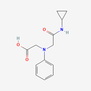 [[2-(Cyclopropylamino)-2-oxoethyl](phenyl)amino]-acetic acid