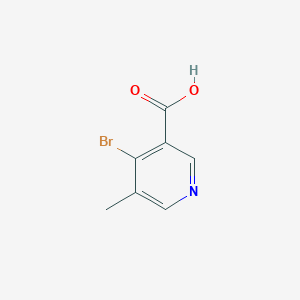 molecular formula C7H6BrNO2 B13448977 4-Bromo-5-methylnicotinic acid 