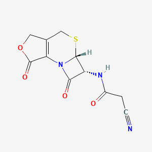 molecular formula C11H9N3O4S B13449073 Cefacetrile Lactone 