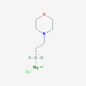 molecular formula C7H14ClMgNO B13449189 Chloro(3-morpholin-4-ylpropyl)magnesium 