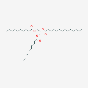 molecular formula C37H70O6 B13449401 2-(Tetradecanoyloxy)propane-1,3-diyl bis(decanoate) 