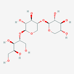 molecular formula C15H28O13 B13449440 1,4-b-D-Xylotriitol 