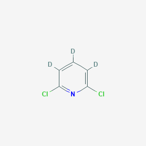 molecular formula C5H3Cl2N B13449520 2,6-Dichloropyridine-3,4,5-D3 