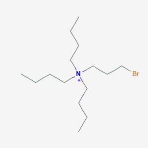 molecular formula C15H33BrN+ B13449779 N-(3-Bromopropyl)-N,N-dibutylbutan-1-aminium CAS No. 1040849-27-1