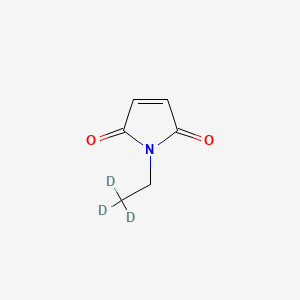 molecular formula C6H7NO2 B13449803 N-Ethyl-d3 Maleimide 