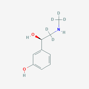 molecular formula C9H13NO2 B13449810 L-Phenylephrine-d5 