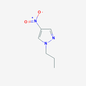 molecular formula C6H9N3O2 B1344983 4-nitro-1-propyl-1H-pyrazole CAS No. 1173061-75-0
