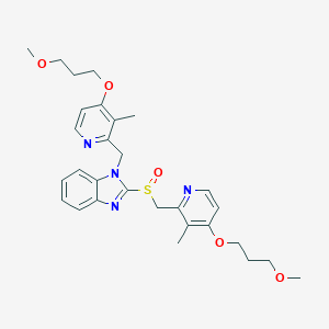 1-[[4-(3-Methoxypropoxy)-3-methyl-2-pyridinyl]methyl]-2-[[[4-(3-methoxypropoxy)-3-methyl-2-pyridinyl]methyl]sulfinyl]-1H-benzimidazole