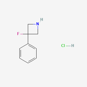 3-Fluoro-3-phenylazetidine hydrochloride