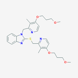 N-[[4-(3-Methoxypropoxy)-3-methyl-2-pyridinyl]methyl] Rabeprazole Sulfide
