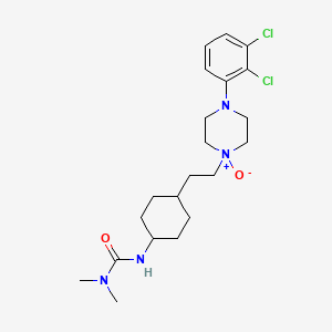 molecular formula C21H32Cl2N4O2 B13450065 Cariprazine N-Oxide 