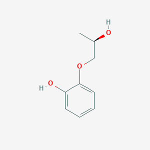 molecular formula C9H12O3 B13450119 2-[(2R)-2-hydroxypropoxy]phenol CAS No. 119702-03-3