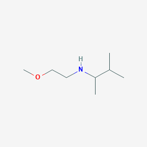 molecular formula C8H19NO B13450186 (2-Methoxyethyl)(3-methylbutan-2-yl)amine 
