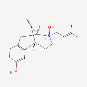 molecular formula C19H27NO2 B13450562 Pentazocine N-Oxide 