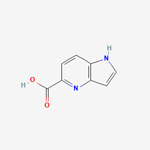 molecular formula C8H6N2O2 B1345058 1H-pyrrolo[3,2-b]pyridine-5-carboxylic acid CAS No. 872355-64-1