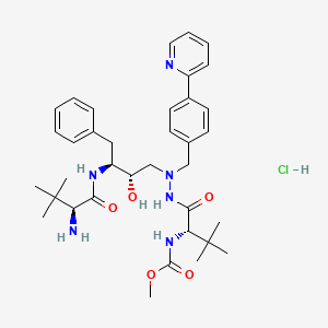 molecular formula C36H51ClN6O5 B13450704 Atazanavir N13-descarboxymethyl 