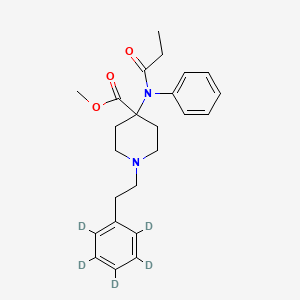molecular formula C24H30N2O3 B13450852 Carfentanil-d5 