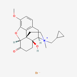 molecular formula C22H28BrNO4 B13450908 N,O-Dimethyl-Naltrexone Bromide 