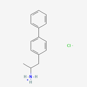 1-(4-Phenylphenyl)propan-2-ylazanium chloride