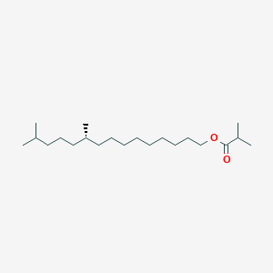 molecular formula C21H42O2 B013451 (10R)-10,14-Dimethylpentadecyl Isobutyrate CAS No. 164260-03-1