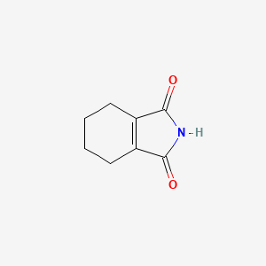 molecular formula C8H9NO2 B1345106 3,4,5,6-Tetrahydrophthalimide CAS No. 4720-86-9