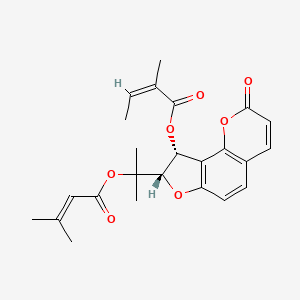 3'-Angeloyloxy-4'-senecioyloxy-2',3'-dihydrooroselol