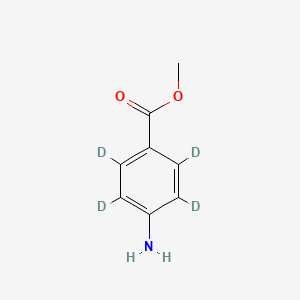 molecular formula C8H9NO2 B13451097 Methyl 4-amino-2,3,5,6-tetradeuteriobenzoate 
