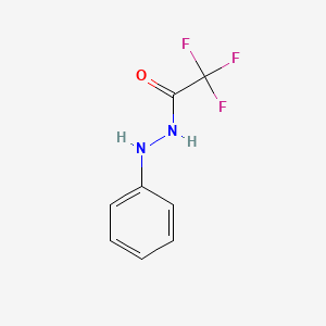 molecular formula C8H7F3N2O B1345114 2,2,2-三氟-N'-苯乙酰肼 CAS No. 34064-31-8