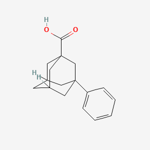 molecular formula C17H20O2 B1345118 3-Phenyladamantane-1-carboxylic acid CAS No. 37589-22-3