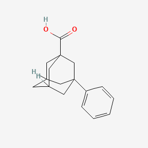 molecular formula C17H20O2 B1345118 1-Phenyl-3-adamantanecarboxylic acid CAS No. 37589-22-3