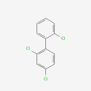 molecular formula C12H7Cl3 B1345119 2,2',4-Trichlorobiphenyl CAS No. 37680-66-3