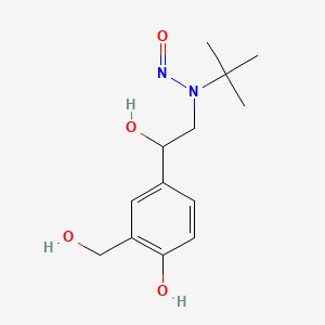 molecular formula C13H20N2O4 B13451198 N-Nitroso-Salbutamol CAS No. 2919946-71-5