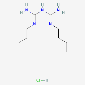 molecular formula C10H24ClN5 B13451201 N1,N5-dibutylbiguanide hydrochloride CAS No. 101491-40-1