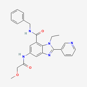 molecular formula C25H25N5O3 B13451218 NUCC-555 