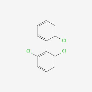 molecular formula C12H7Cl3 B1345122 2,2',6-Trichlorobiphenyl CAS No. 38444-73-4