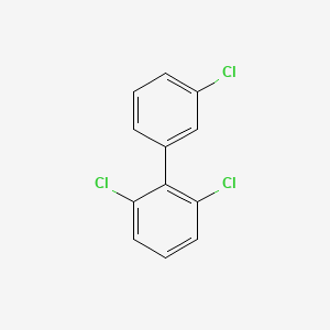 molecular formula C12H7Cl3 B1345123 2,3',6-Trichlorobiphenyl CAS No. 38444-76-7