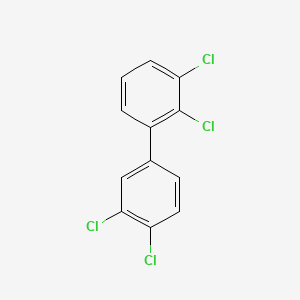 molecular formula C12H6Cl4 B1345129 2,3,3',4'-Tetrachlorobiphenyl CAS No. 41464-43-1