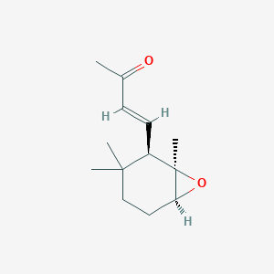 molecular formula C13H20O2 B13451293 (3E)-4-[(1R,2R,6S)-1,3,3-Trimethyl-7-oxabicyclo[4.1.0]hept-2-yl]-3-buten-2-one 