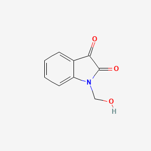 molecular formula C9H7NO3 B1345132 1-(Hydroxymethyl)indole-2,3-dione CAS No. 50899-59-7
