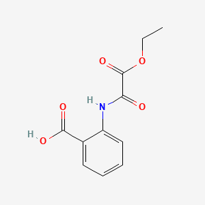 molecular formula C11H11NO5 B1345133 2-{[Ethoxy(oxo)acetyl]amino}benzoic acid CAS No. 51679-85-7