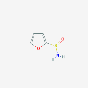molecular formula C4H5NO2S B13451456 Furan-2-sulfinamide 