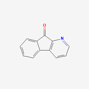 molecular formula C12H7NO B1345150 indeno[2,1-b]pyridin-9-one CAS No. 57955-12-1