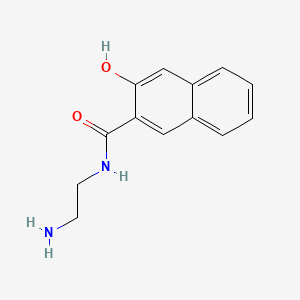 2-Naphthalenecarboxamide, N-(2-aminoethyl)-3-hydroxy-