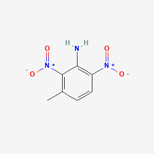 molecular formula C7H7N3O4 B1345158 (3-methyl-2,6-dinitrophenyl)amine CAS No. 70343-06-5