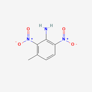 Benzenamine, 2,6-dinitro-3-methyl-(9CI)