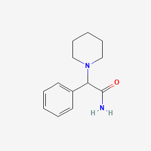 2-Phenyl-2-piperidinoacetamide