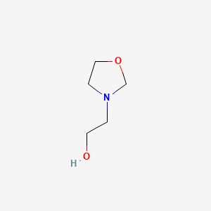 molecular formula C5H11NO2 B1345181 3-Oxazolidineethanol CAS No. 20073-50-1