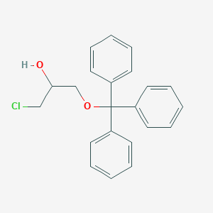 molecular formula C22H21ClO2 B134519 1-Chloro-3-O-trityl-2-propanol CAS No. 69161-74-6