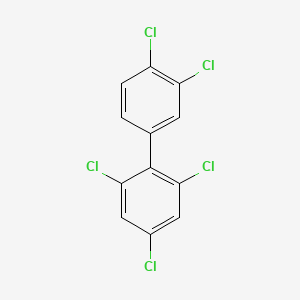 molecular formula C12H5Cl5 B1345202 2,3',4,4',6-五氯联苯 CAS No. 56558-17-9